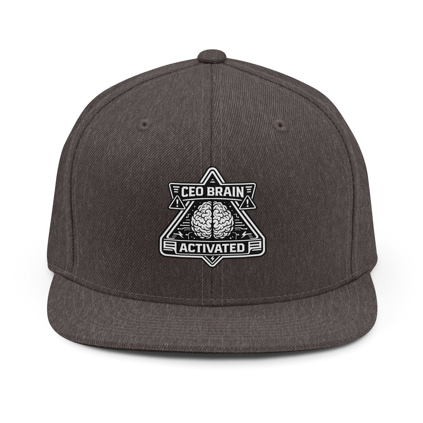 "CEO Brain Activated" Snapback Hat
