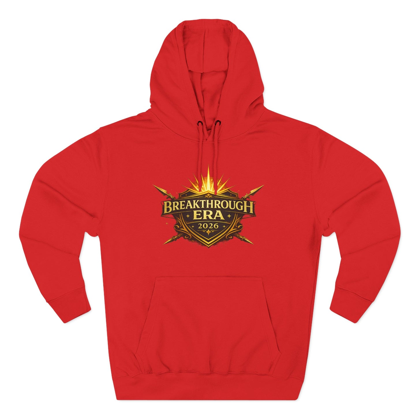 Breakthrough Era 2026 Hoodie — Inspirational Graphic Pullover