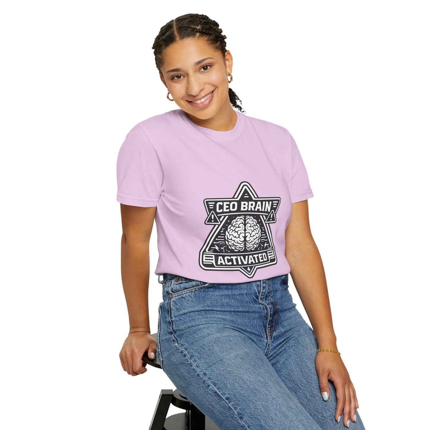 "CEO Brain Activated" T-Shirt — Entrepreneur Graphic Tee