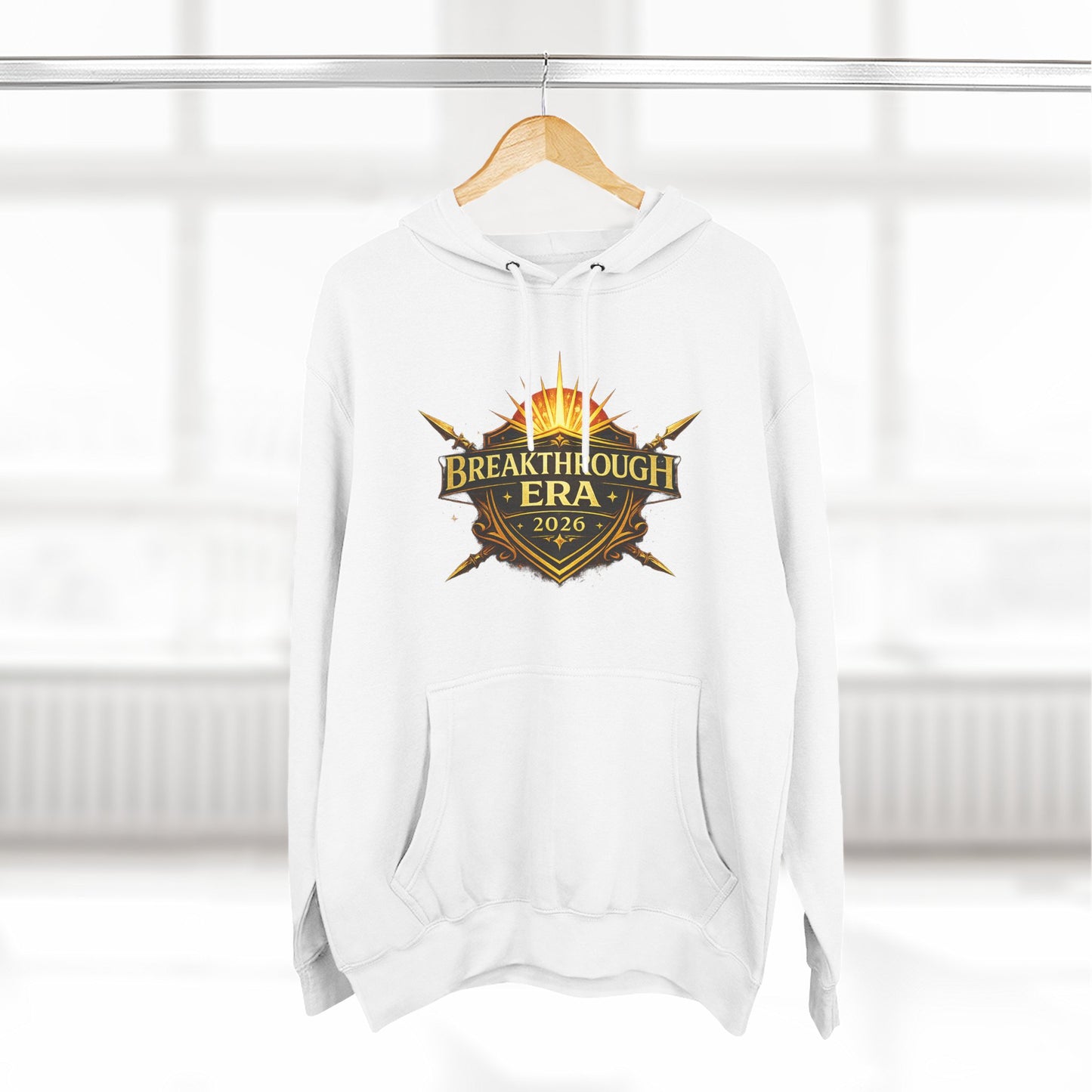 Breakthrough Era 2026 Hoodie — Inspirational Graphic Pullover