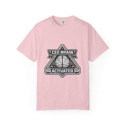 "CEO Brain Activated" T-Shirt — Entrepreneur Graphic Tee