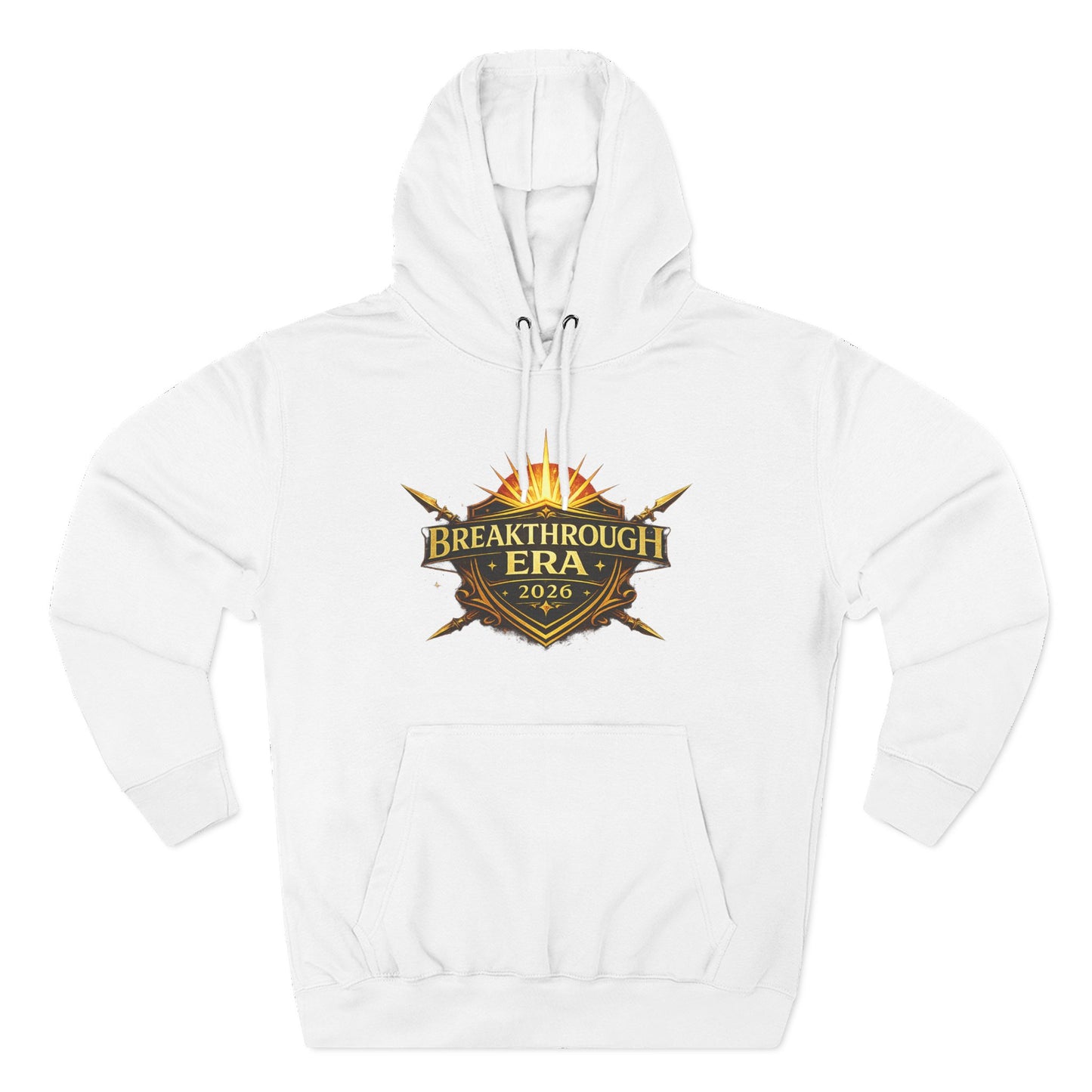 Breakthrough Era 2026 Hoodie — Inspirational Graphic Pullover