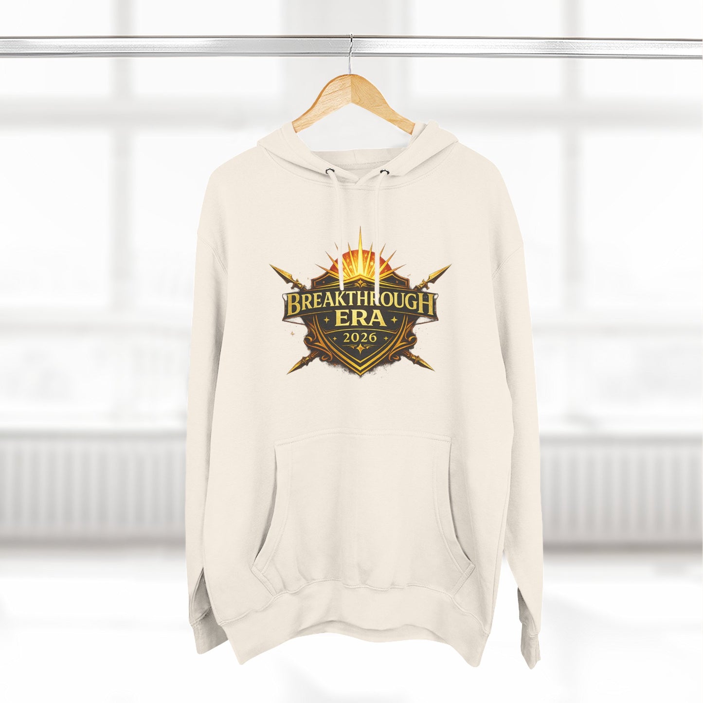 Breakthrough Era 2026 Hoodie — Inspirational Graphic Pullover