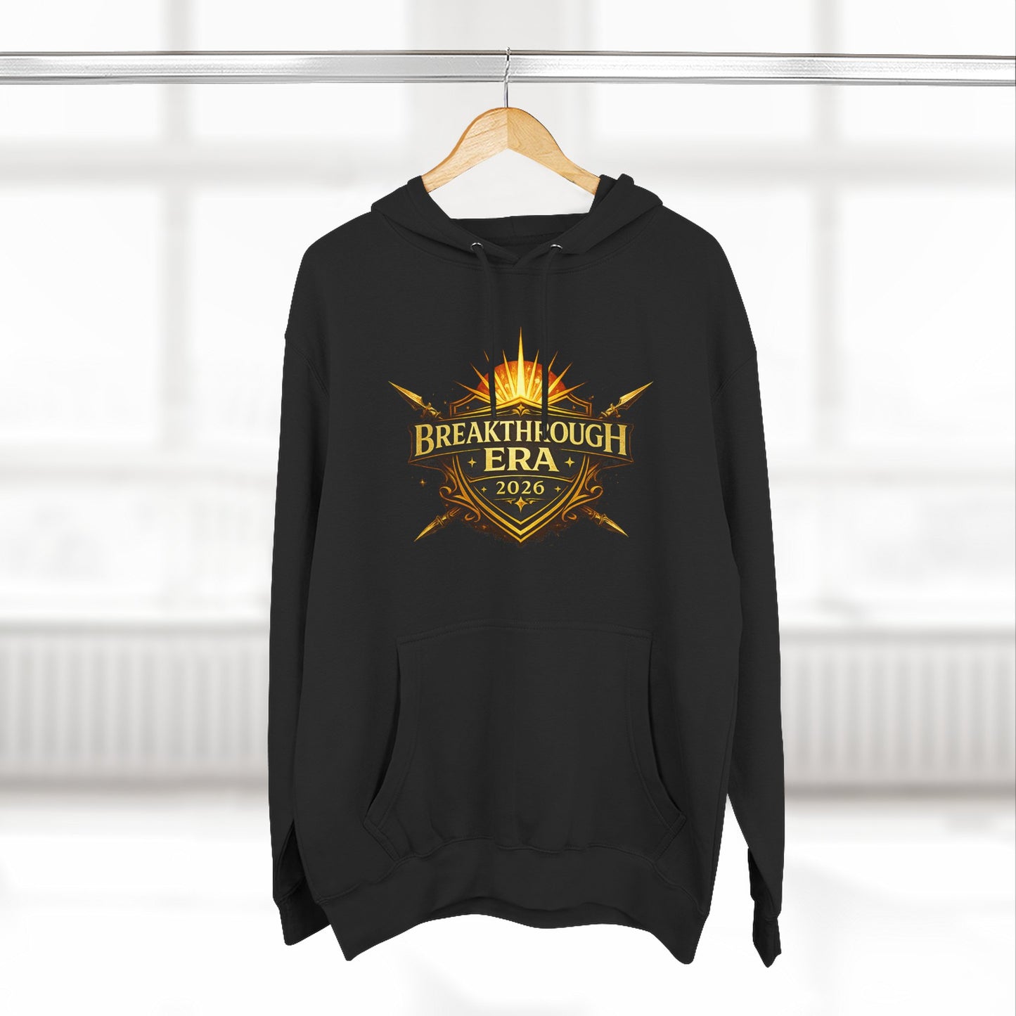 Breakthrough Era 2026 Hoodie — Inspirational Graphic Pullover