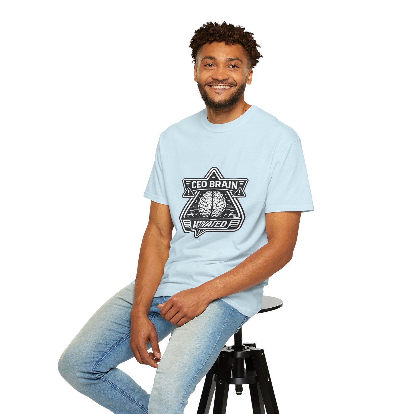 "CEO Brain Activated" T-Shirt — Entrepreneur Graphic Tee