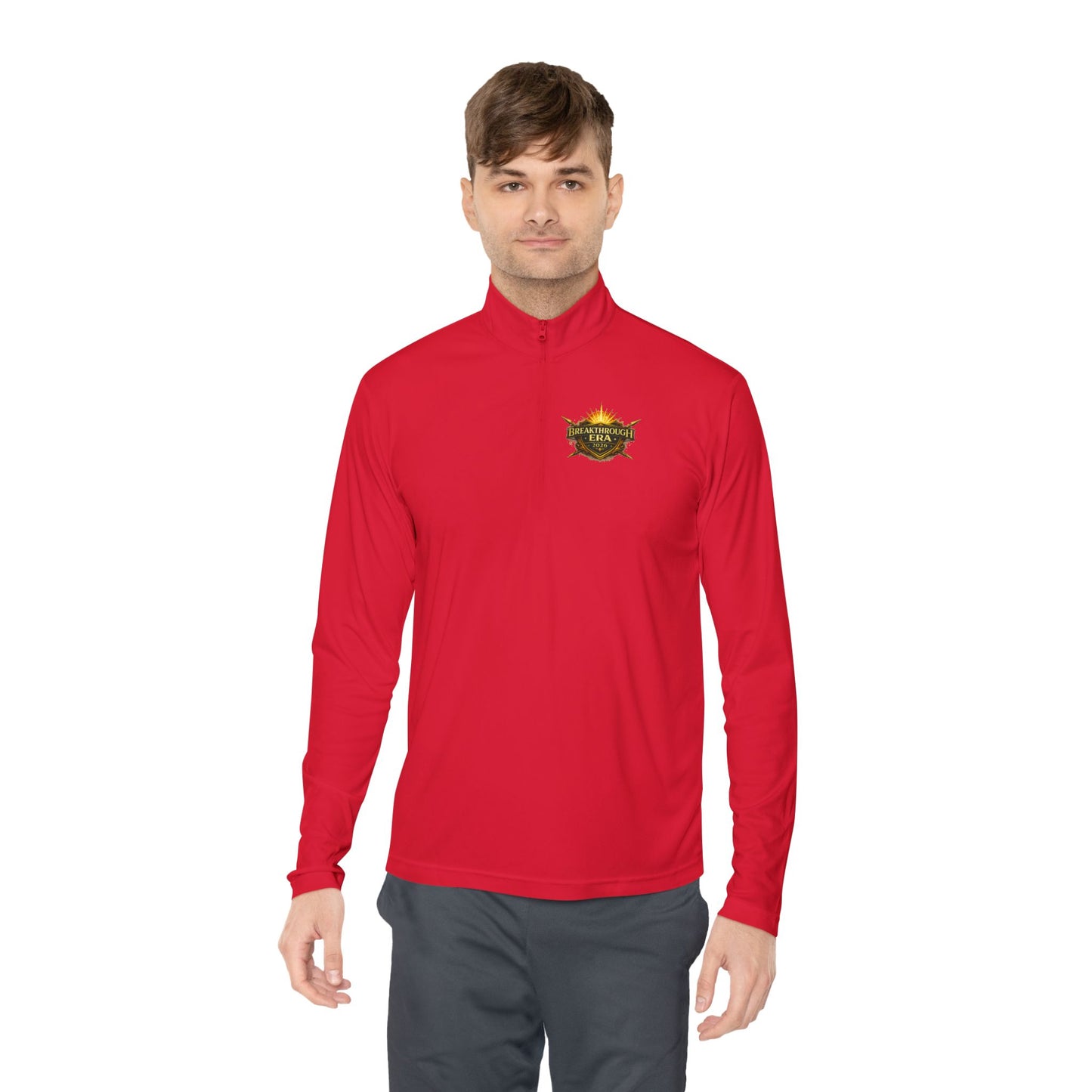Quarter-Zip Pullover — "Breakthrough Era 2026" Crest Pullover