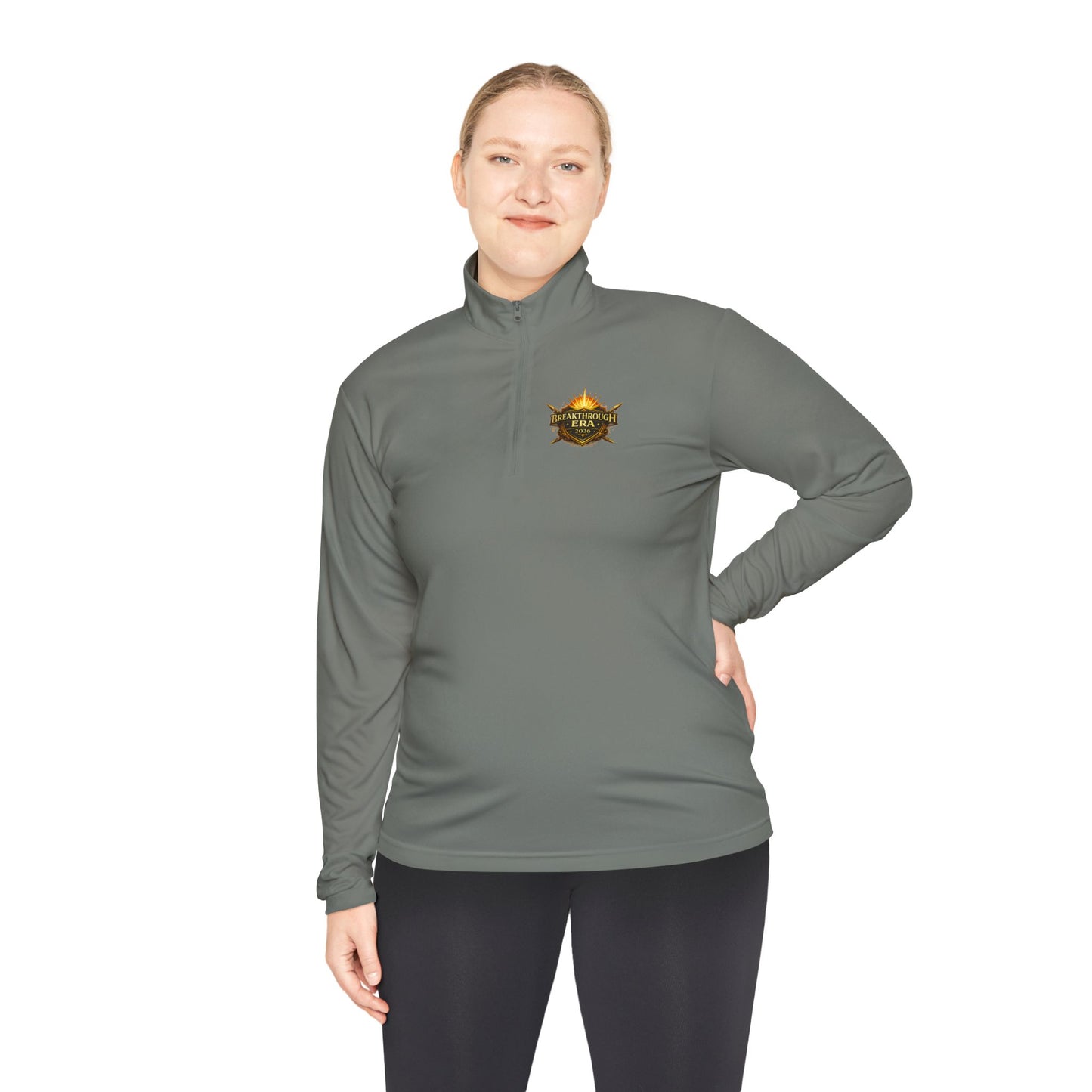Quarter-Zip Pullover — "Breakthrough Era 2026" Crest Pullover