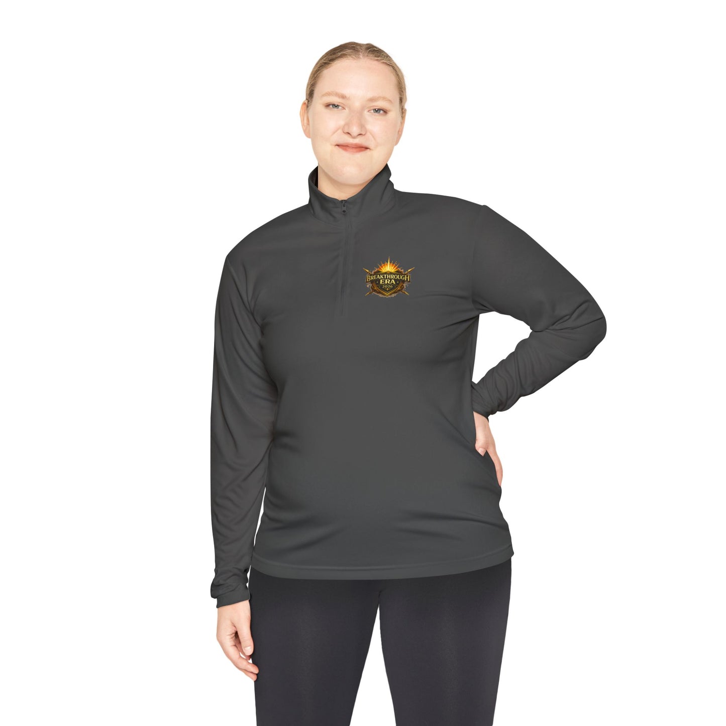 Quarter-Zip Pullover — "Breakthrough Era 2026" Crest Pullover
