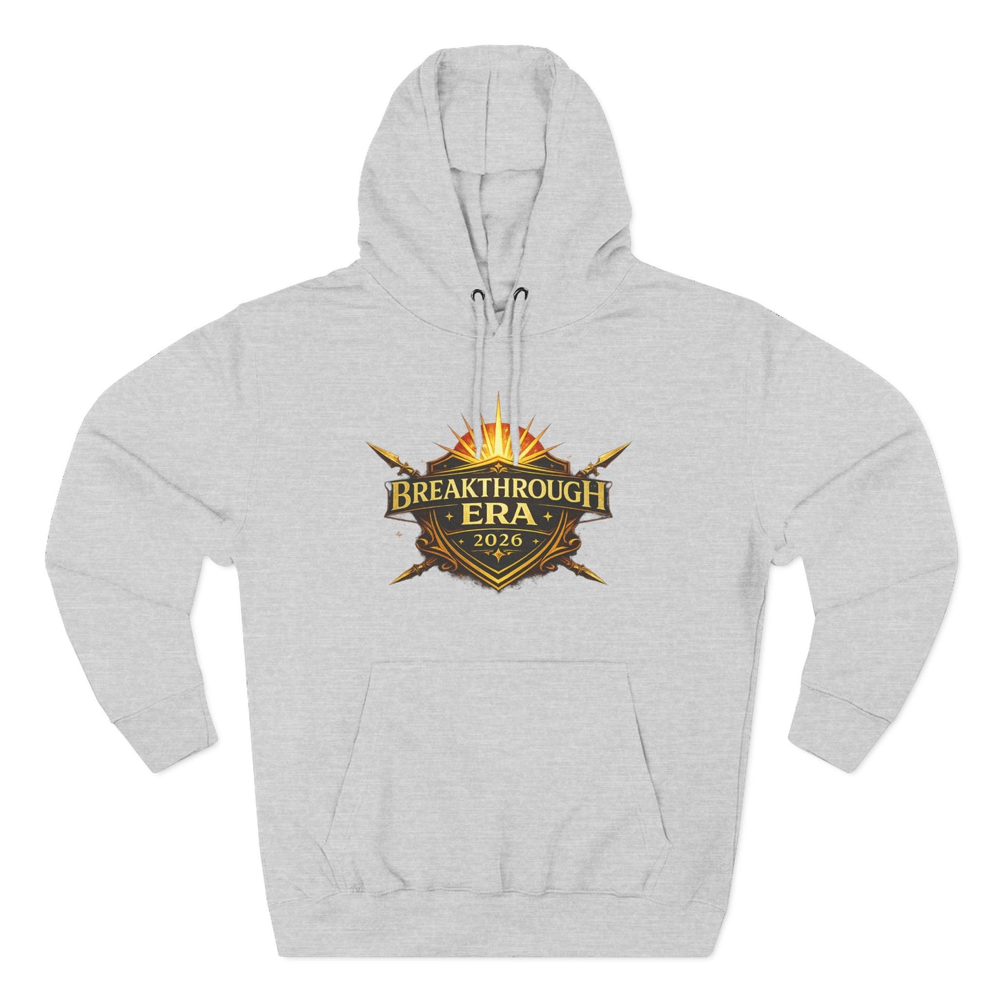 Breakthrough Era 2026 Hoodie — Inspirational Graphic Pullover