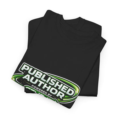 Published Author Powered by Send it Academy Unisex Heavy Cotton Tee
