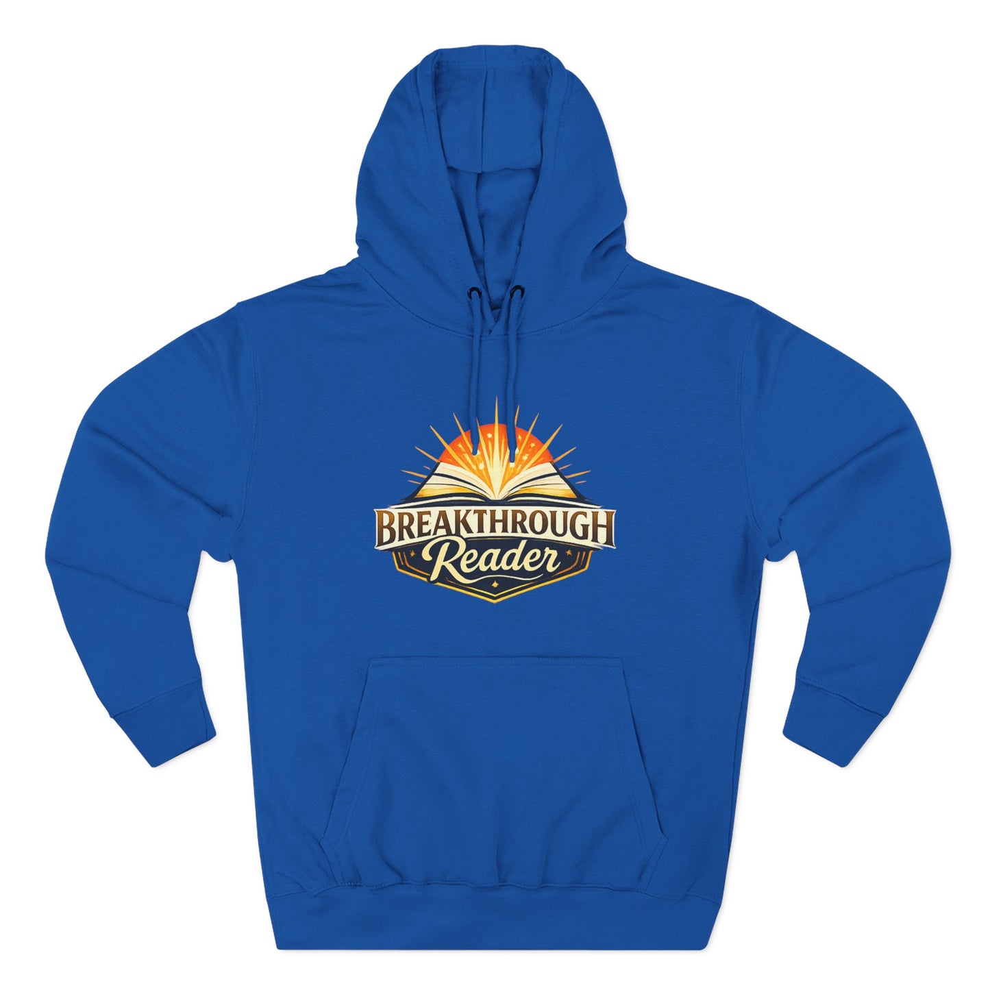 Breakthrough Reader Hoodie – Inspirational Sunburst Fleece Pullover