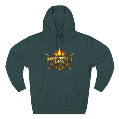 Breakthrough Era 2026 Hoodie — Inspirational Graphic Pullover