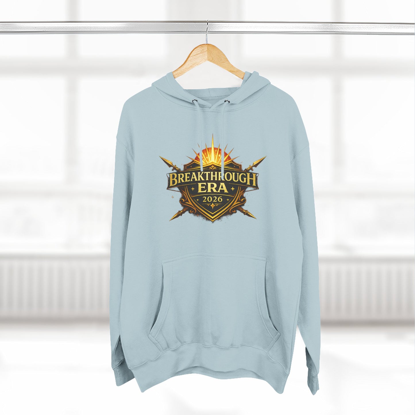 Breakthrough Era 2026 Hoodie — Inspirational Graphic Pullover