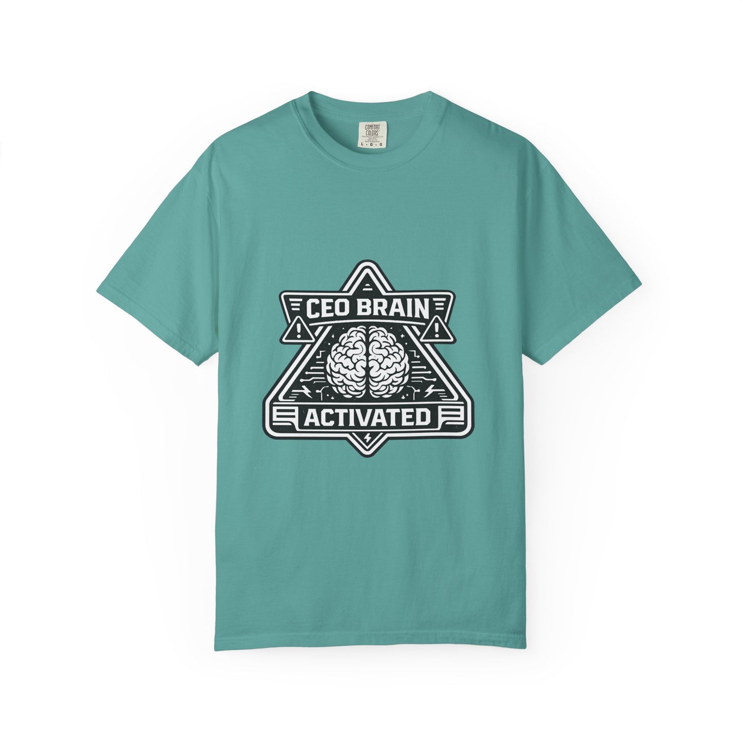 "CEO Brain Activated" T-Shirt — Entrepreneur Graphic Tee
