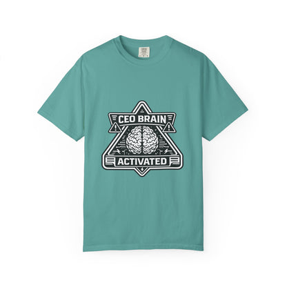 "CEO Brain Activated" T-Shirt — Entrepreneur Graphic Tee