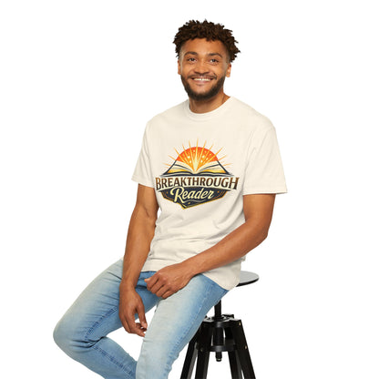 "Breakthrough Reader" T-Shirt — Inspirational Book Lover Tee
