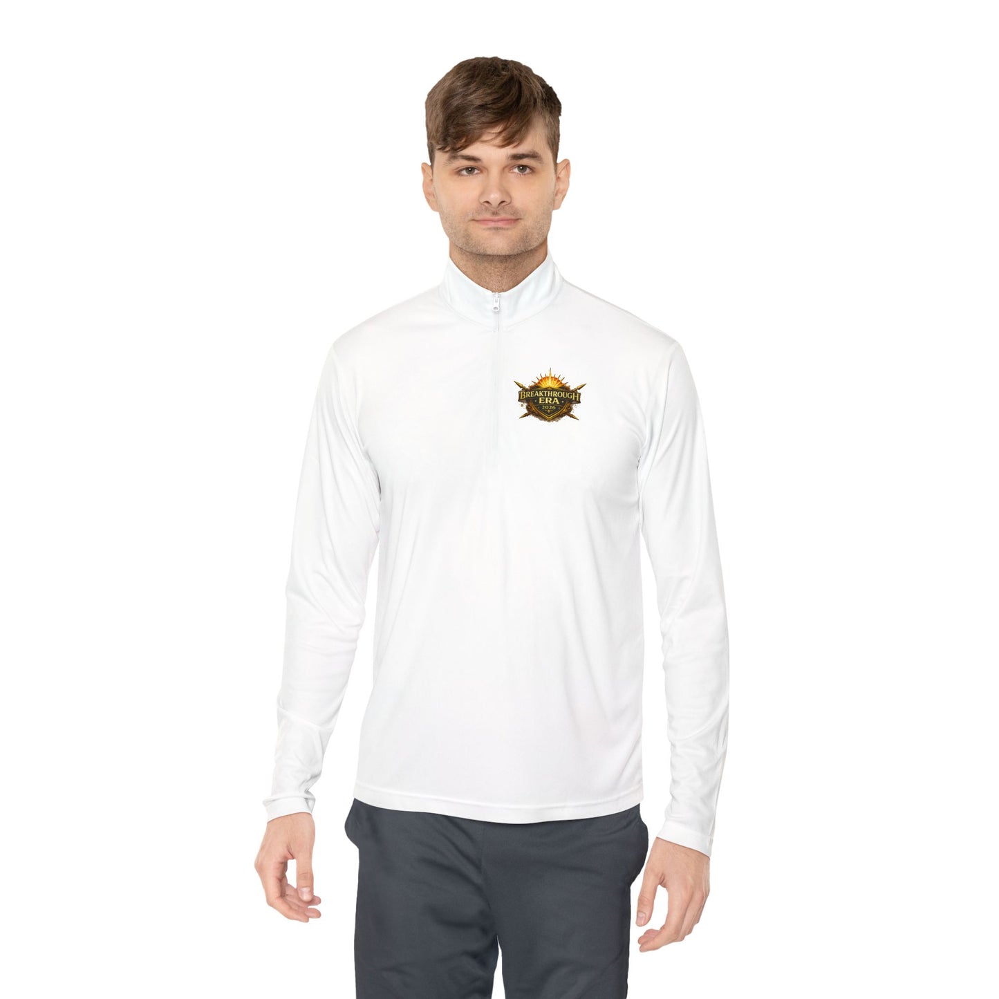 Quarter-Zip Pullover — "Breakthrough Era 2026" Crest Pullover