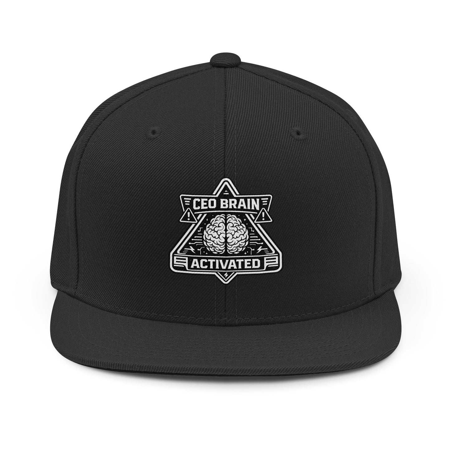 "CEO Brain Activated" Snapback Hat