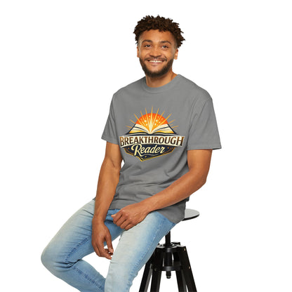 "Breakthrough Reader" T-Shirt — Inspirational Book Lover Tee