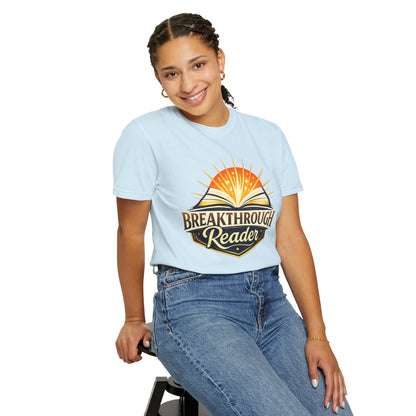 "Breakthrough Reader" T-Shirt — Inspirational Book Lover Tee