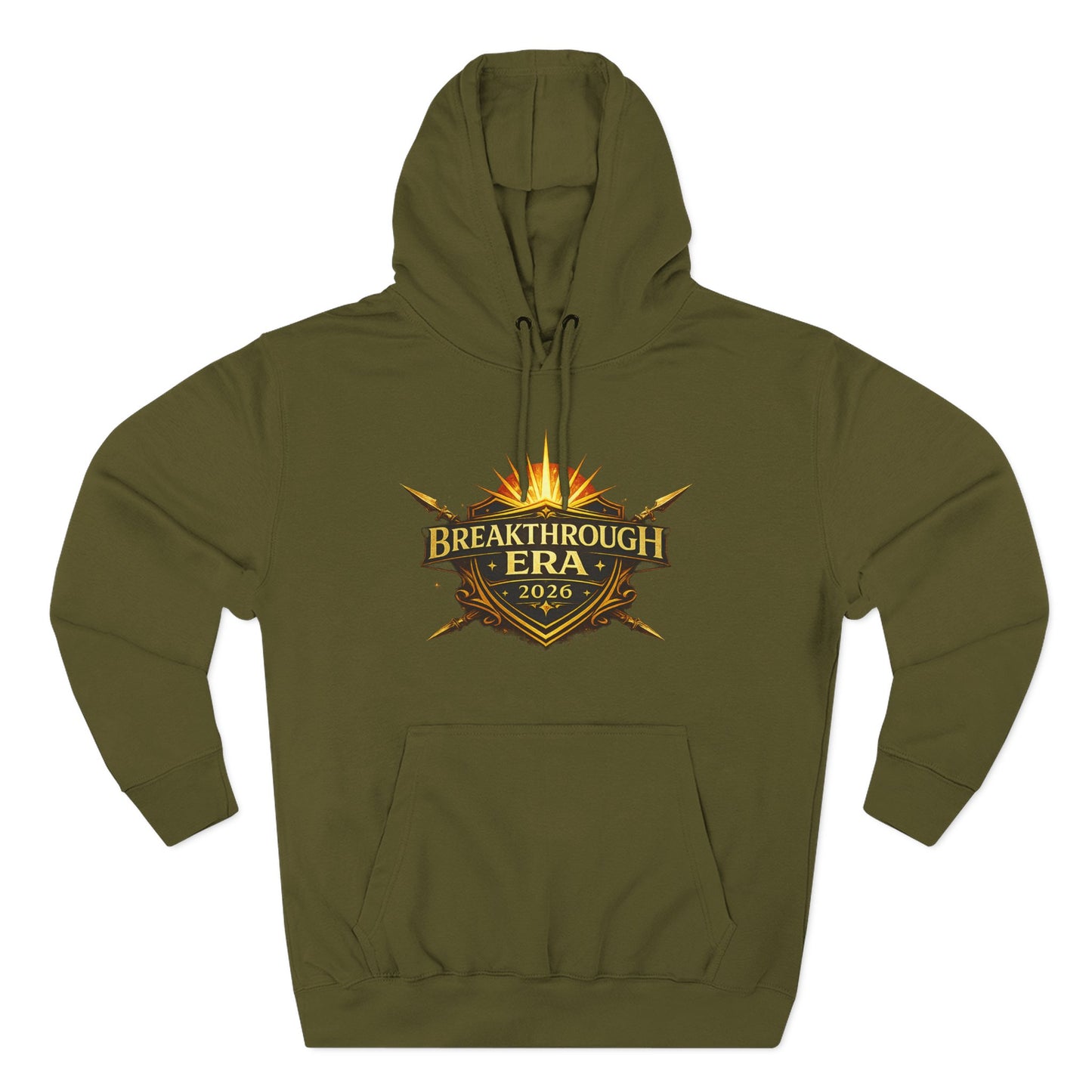 Breakthrough Era 2026 Hoodie — Inspirational Graphic Pullover