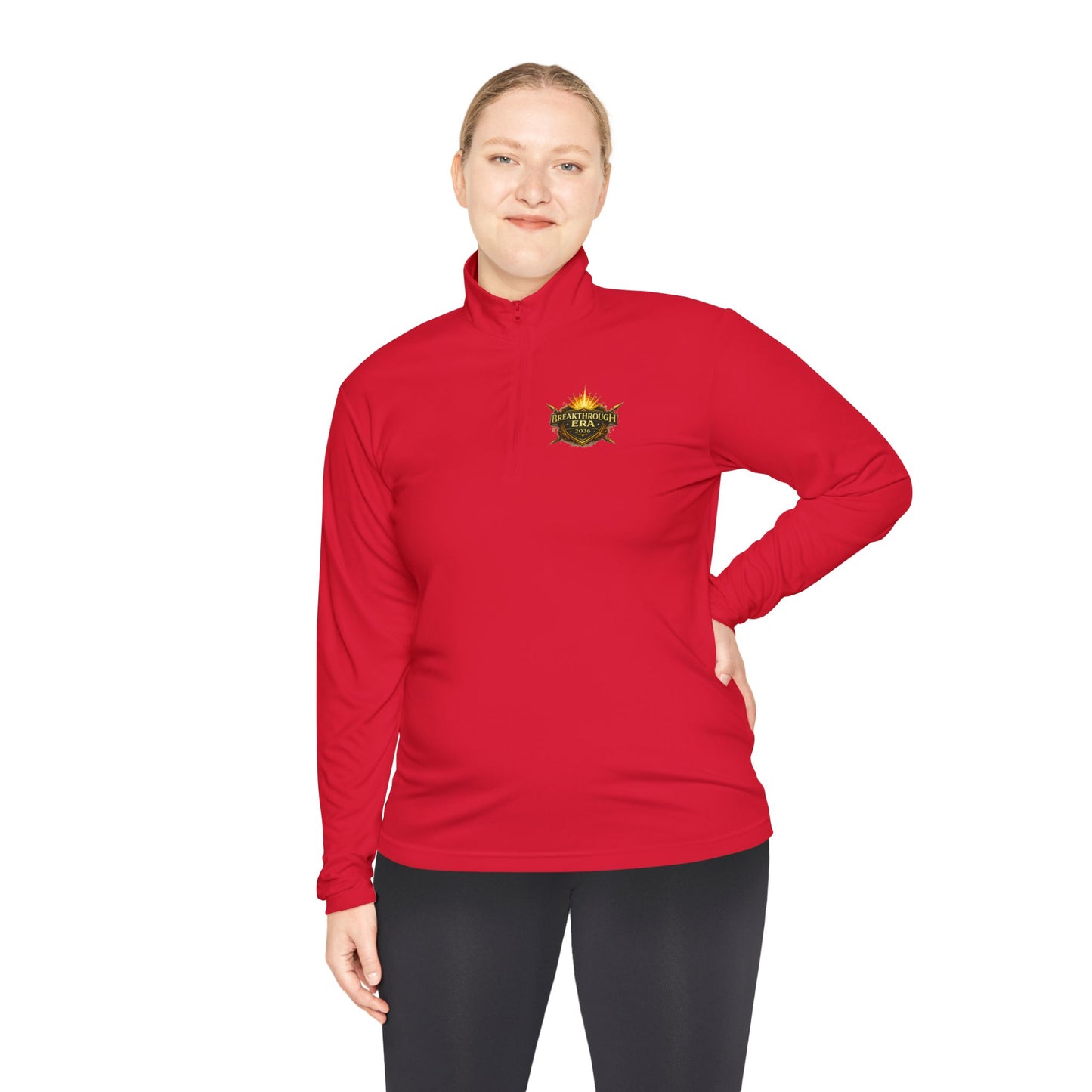 Quarter-Zip Pullover — "Breakthrough Era 2026" Crest Pullover