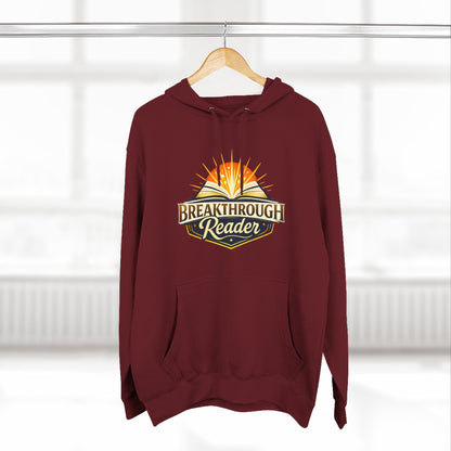 Breakthrough Reader Hoodie – Inspirational Sunburst Fleece Pullover