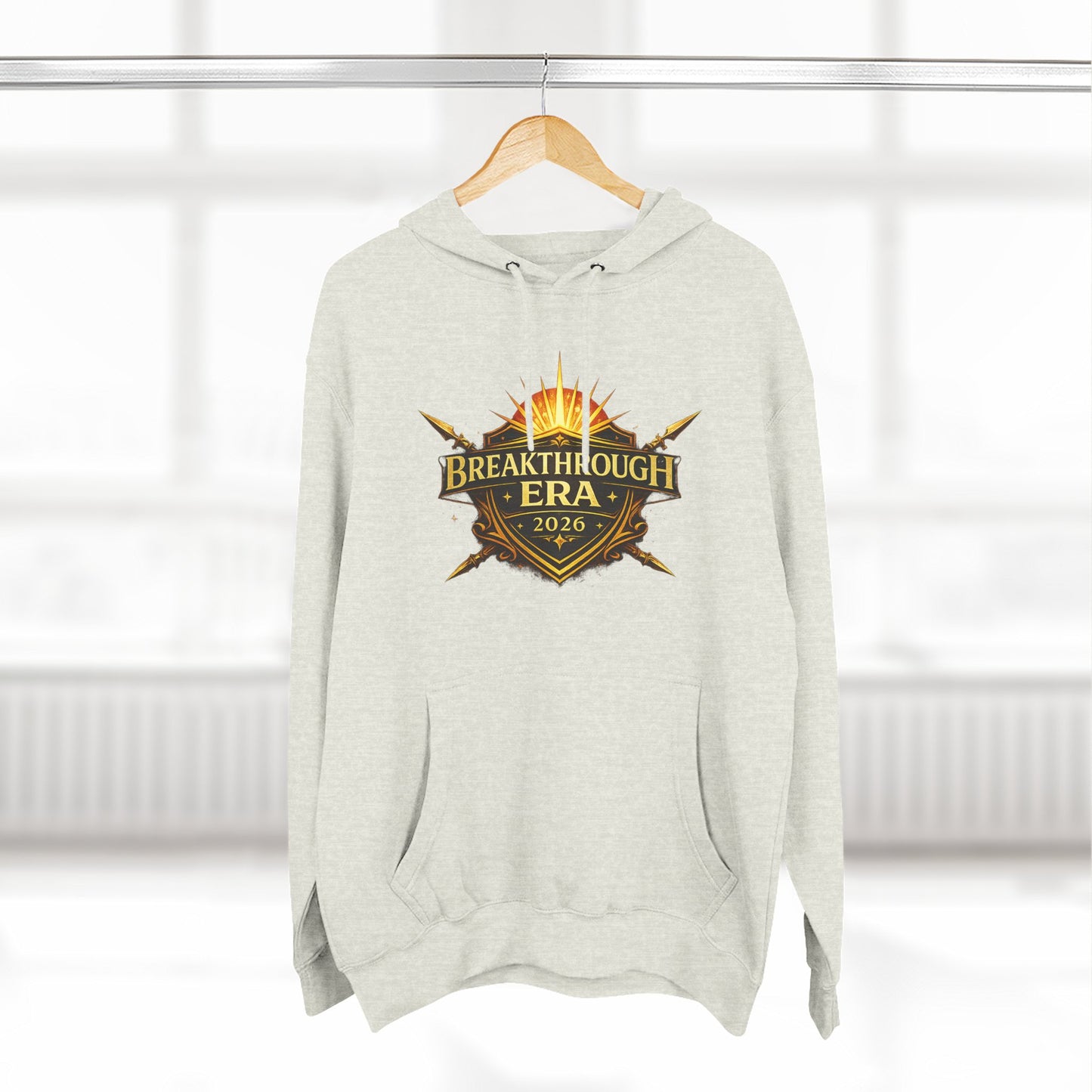 Breakthrough Era 2026 Hoodie — Inspirational Graphic Pullover