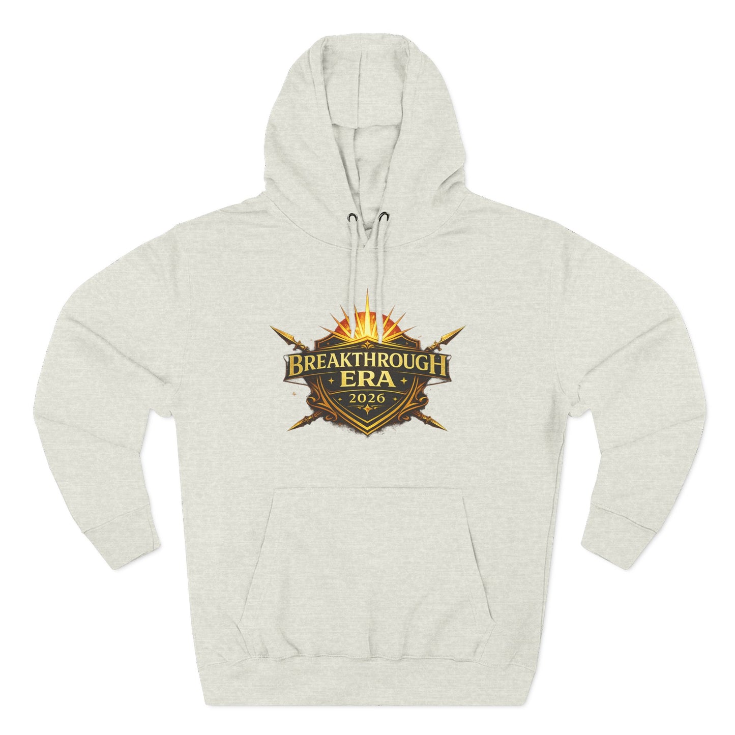 Breakthrough Era 2026 Hoodie — Inspirational Graphic Pullover
