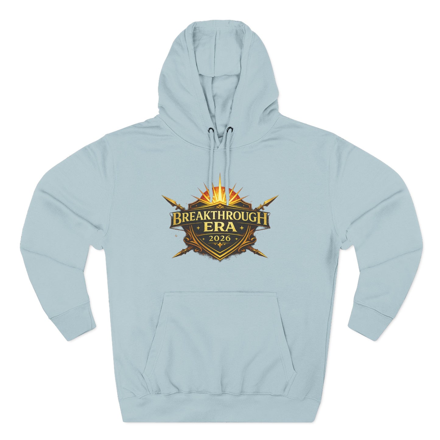 Breakthrough Era 2026 Hoodie — Inspirational Graphic Pullover