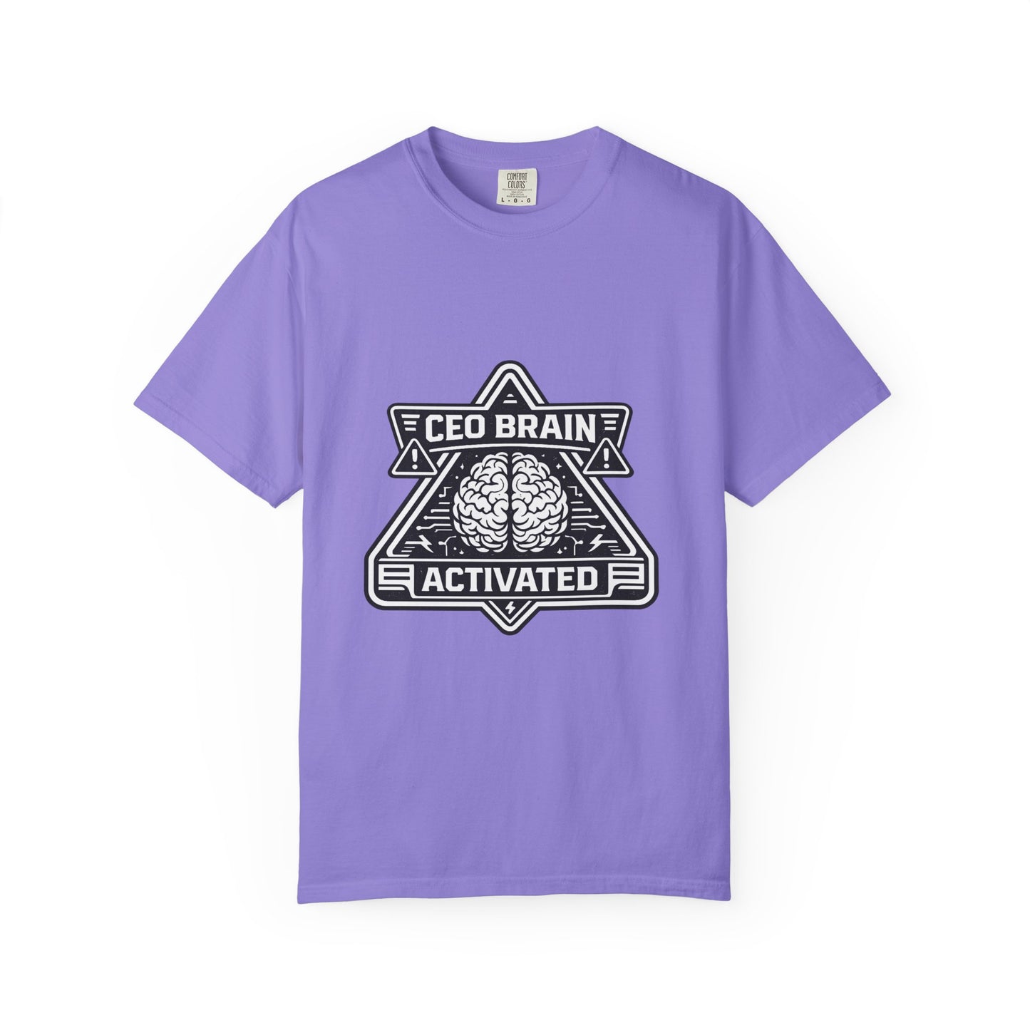 "CEO Brain Activated" T-Shirt — Entrepreneur Graphic Tee