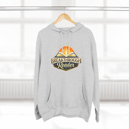 Breakthrough Reader Hoodie – Inspirational Sunburst Fleece Pullover