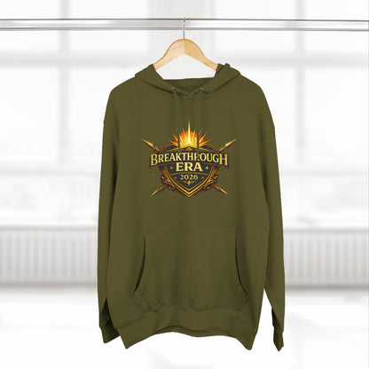 Breakthrough Era 2026 Hoodie — Inspirational Graphic Pullover