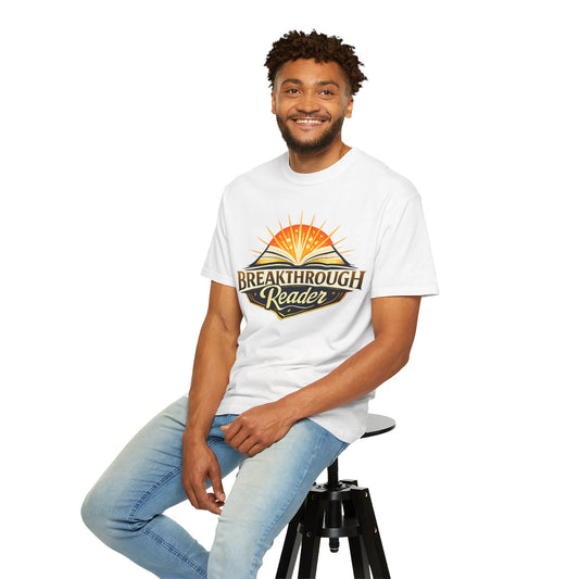 "Breakthrough Reader" T-Shirt — Inspirational Book Lover Tee