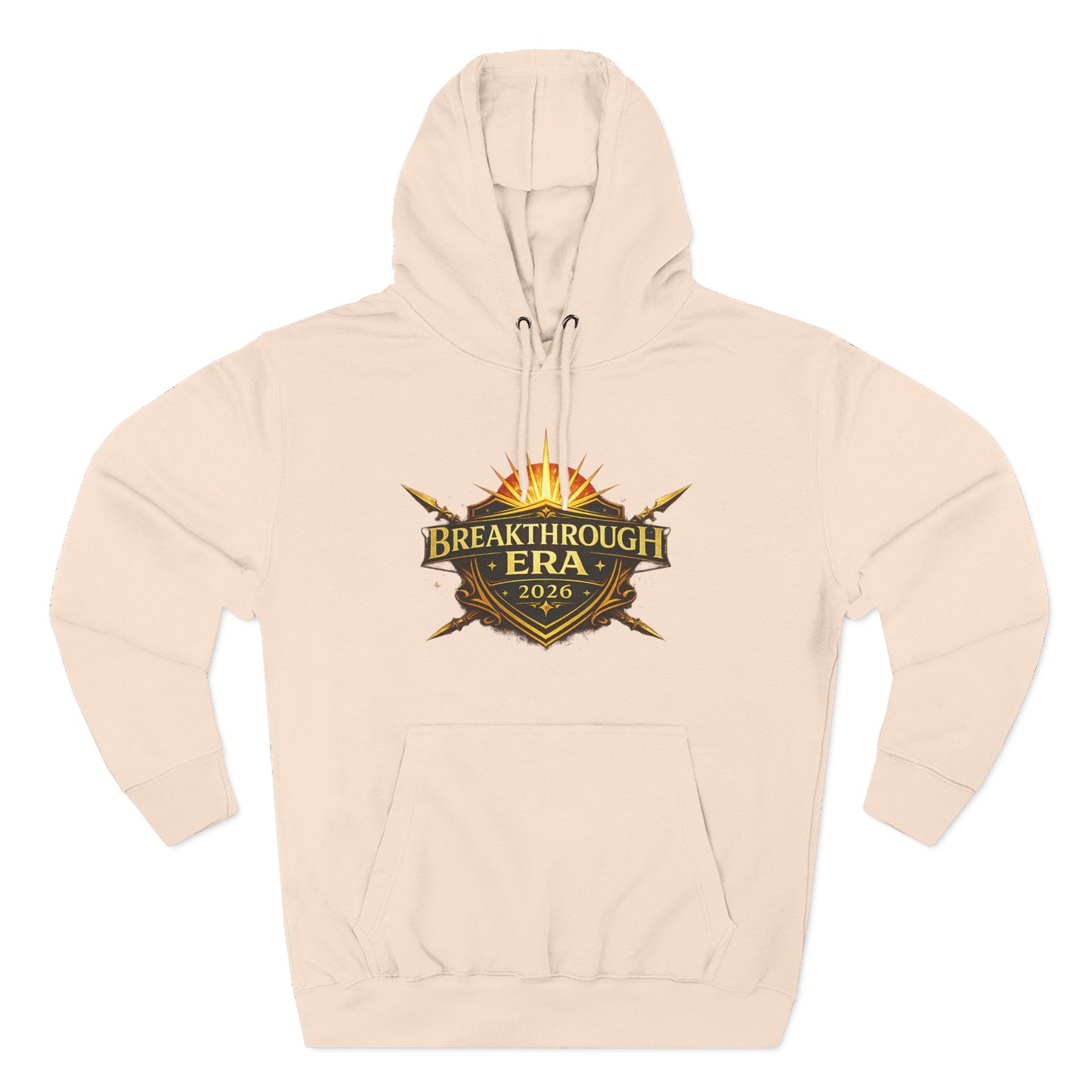 Breakthrough Era 2026 Hoodie — Inspirational Graphic Pullover