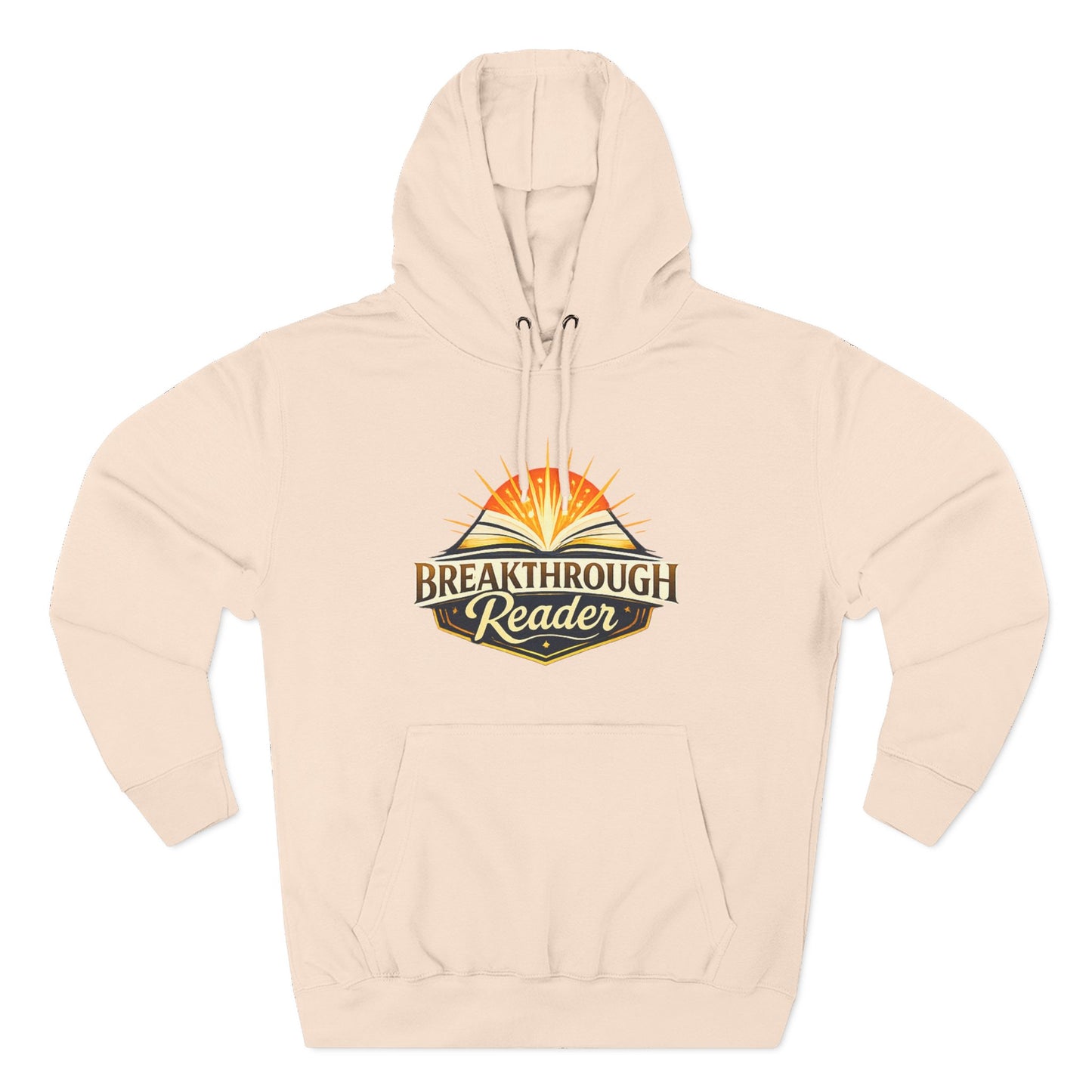 Breakthrough Reader Hoodie – Inspirational Sunburst Fleece Pullover