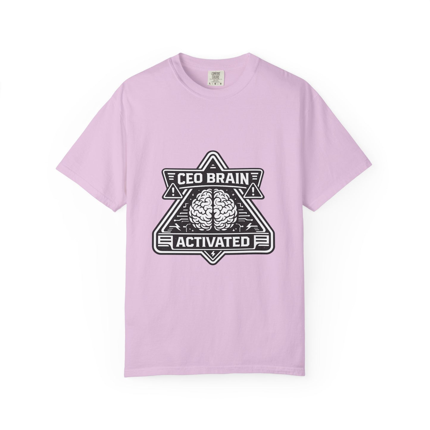 "CEO Brain Activated" T-Shirt — Entrepreneur Graphic Tee