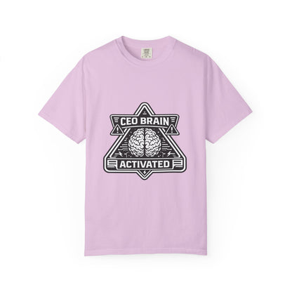 "CEO Brain Activated" T-Shirt — Entrepreneur Graphic Tee