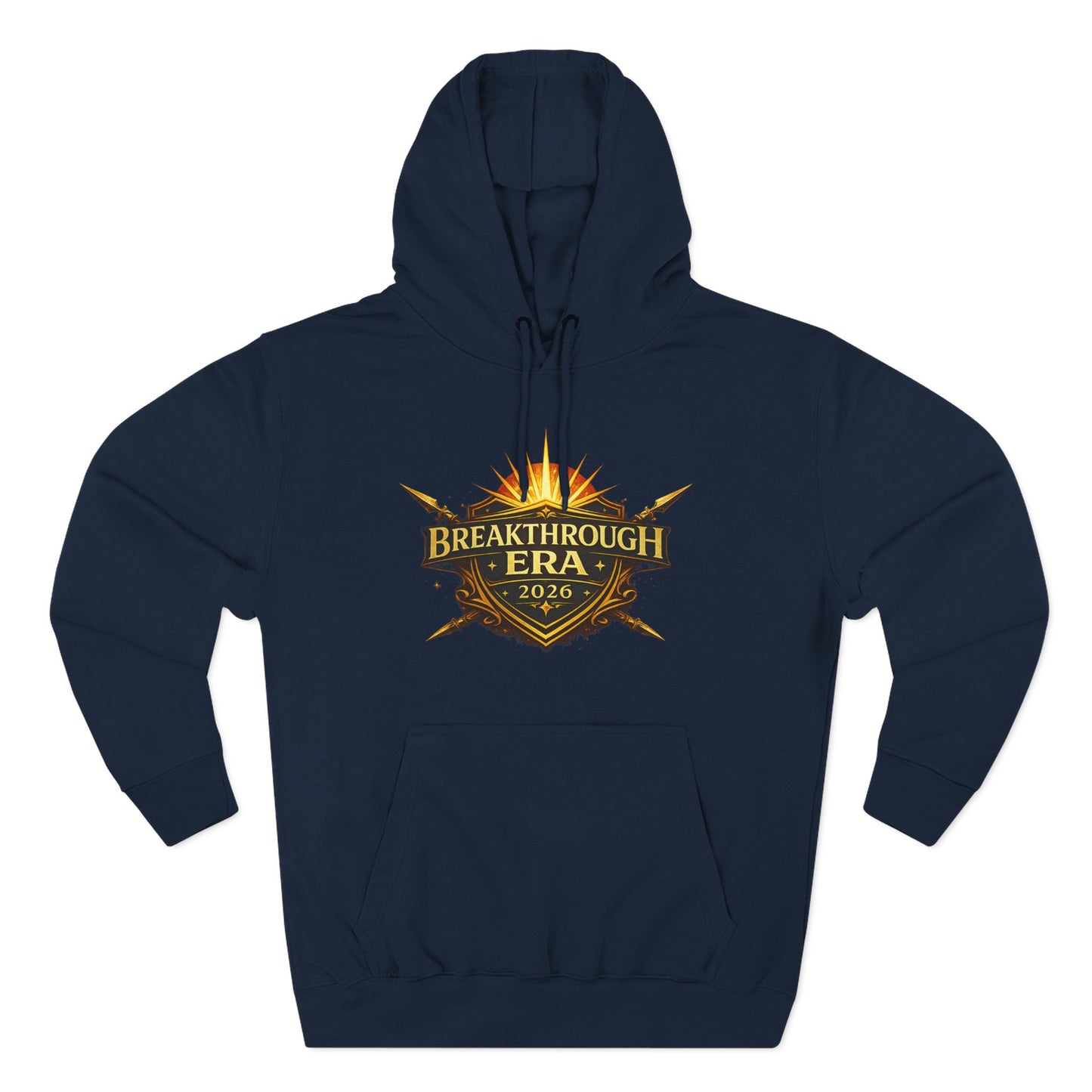 Breakthrough Era 2026 Hoodie — Inspirational Graphic Pullover
