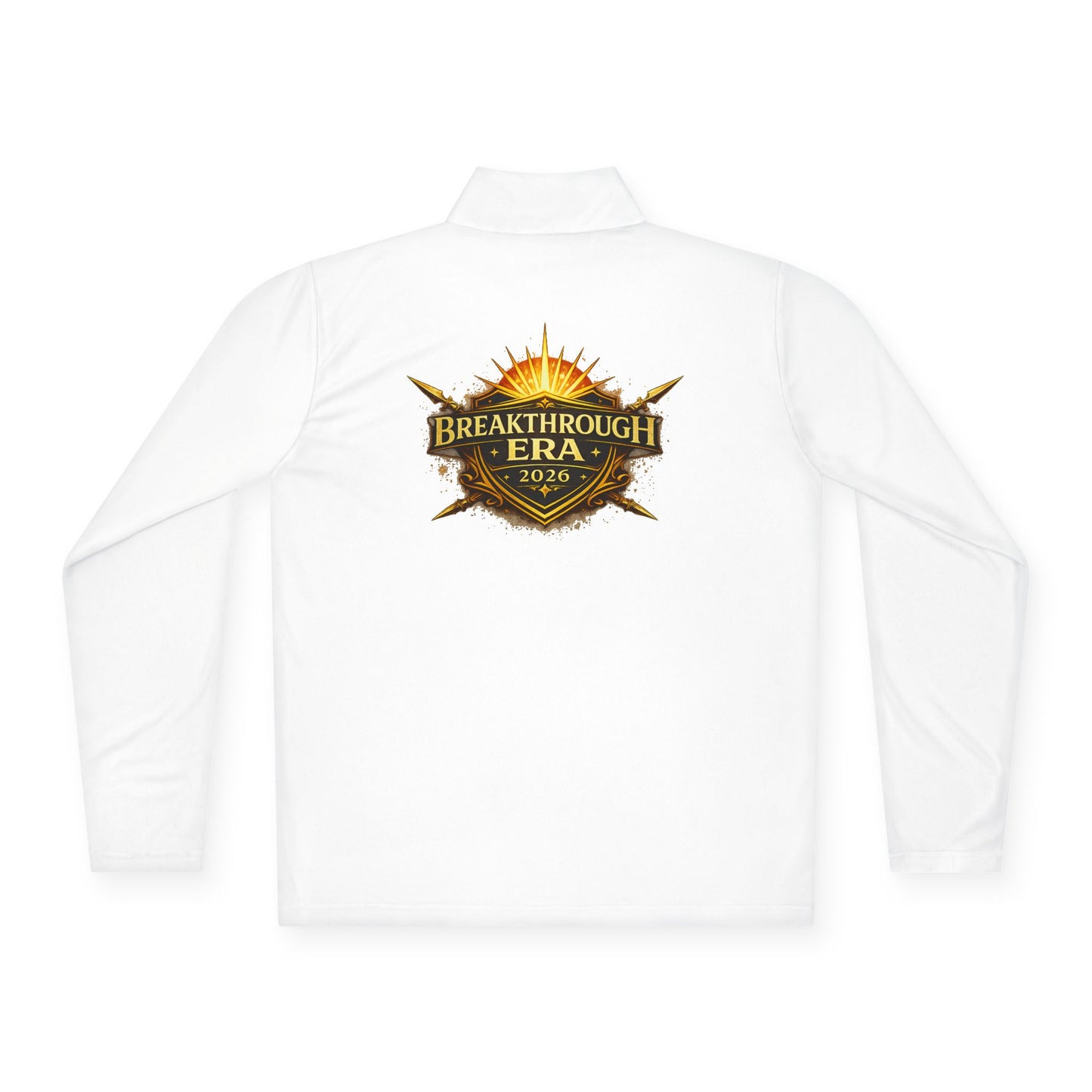 Quarter-Zip Pullover — "Breakthrough Era 2026" Crest Pullover