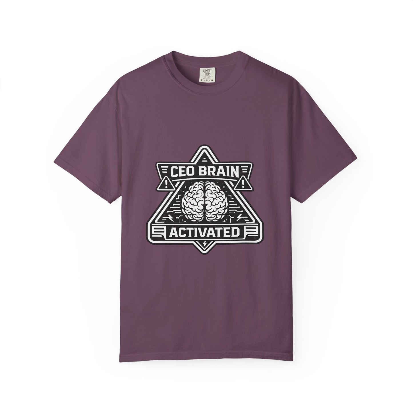 "CEO Brain Activated" T-Shirt — Entrepreneur Graphic Tee
