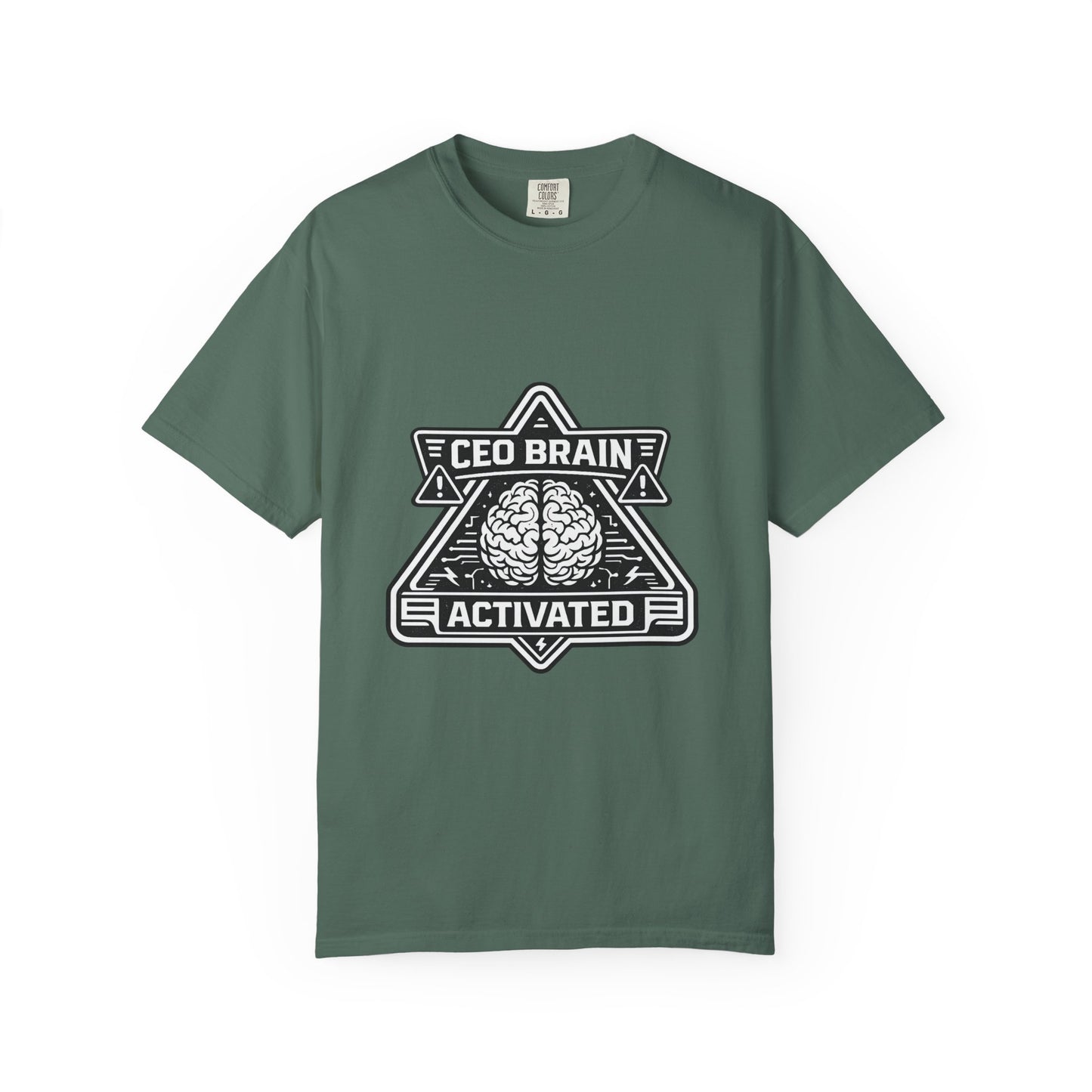 "CEO Brain Activated" T-Shirt — Entrepreneur Graphic Tee