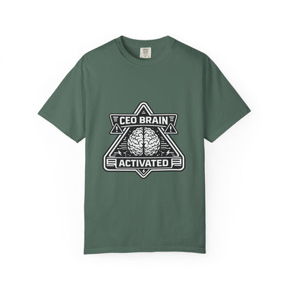 "CEO Brain Activated" T-Shirt — Entrepreneur Graphic Tee