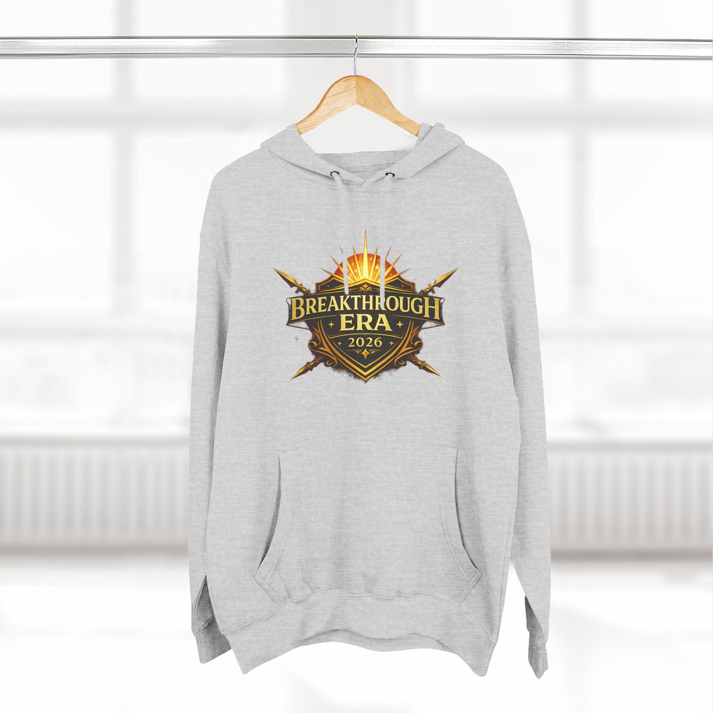 Breakthrough Era 2026 Hoodie — Inspirational Graphic Pullover
