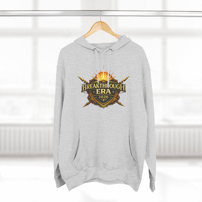 Breakthrough Era 2026 Hoodie — Inspirational Graphic Pullover