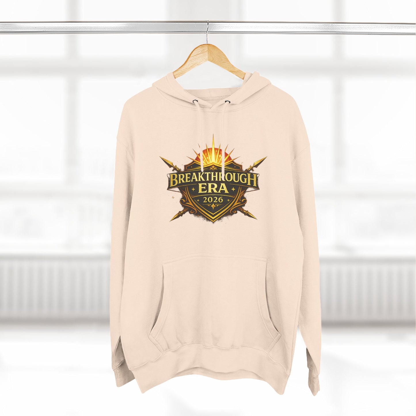 Breakthrough Era 2026 Hoodie — Inspirational Graphic Pullover
