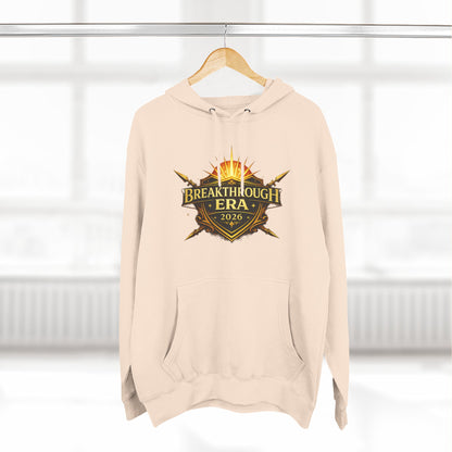 Breakthrough Era 2026 Hoodie — Inspirational Graphic Pullover