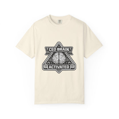 "CEO Brain Activated" T-Shirt — Entrepreneur Graphic Tee