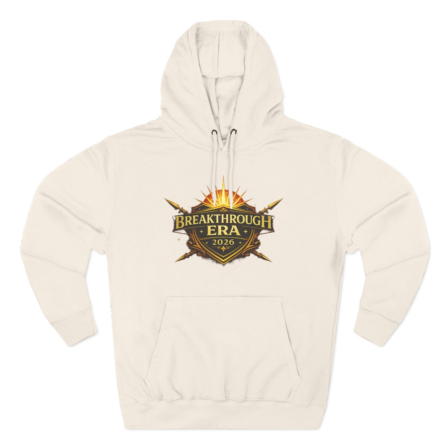 Breakthrough Era 2026 Hoodie — Inspirational Graphic Pullover