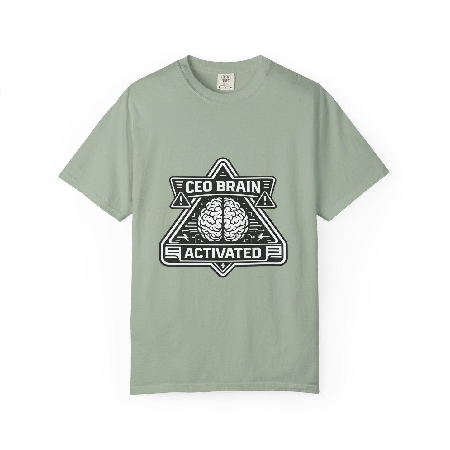"CEO Brain Activated" T-Shirt — Entrepreneur Graphic Tee